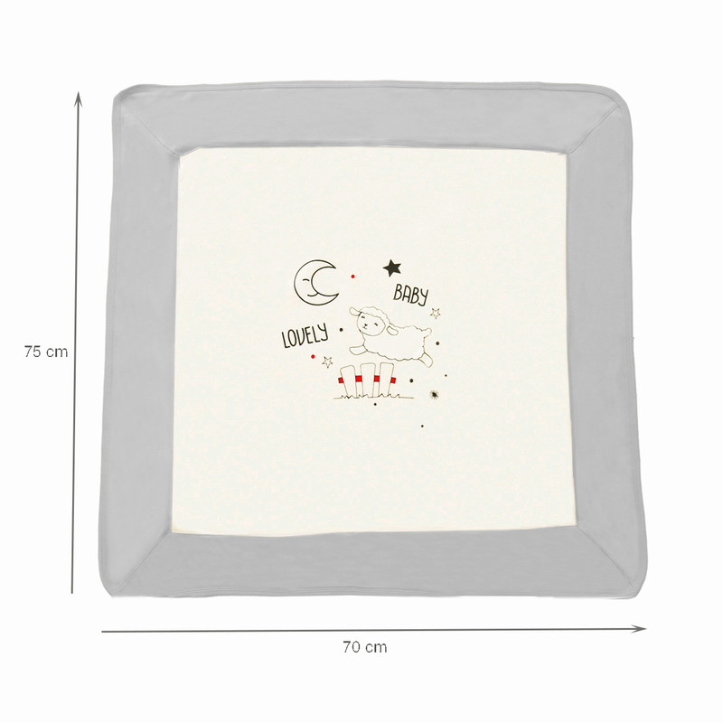 پتو نوزادی جیکل مدل JK968501-92 سایز 71x73 سانتی متر