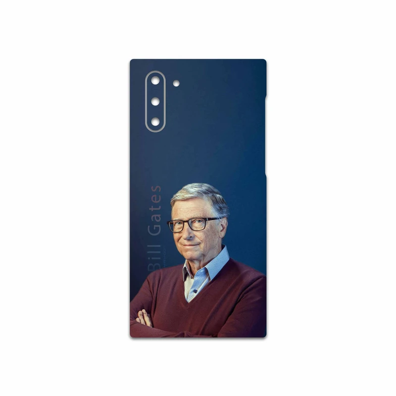 برچسب پوششی ماهوت مدل Bill Gates مناسب برای گوشی موبایل سامسونگ Galaxy Note 10