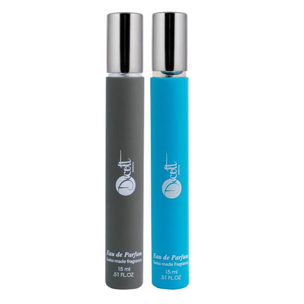 عطر جیبی مردانه دکلت مدل 296 حجم 15 میلی لیتر مجموعه 2 عددی