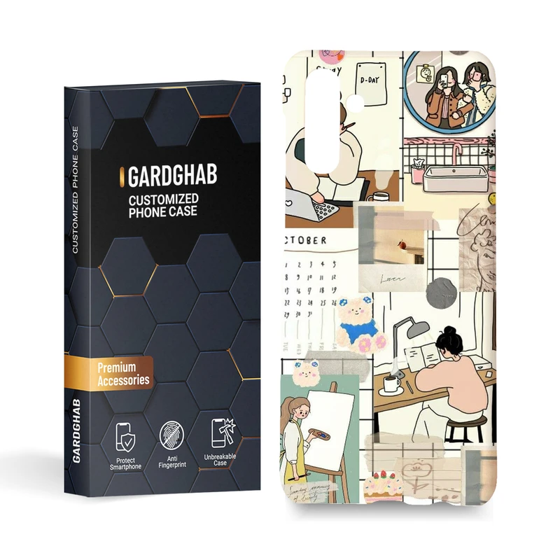 کاور گارد قاب مدل دخترانه مناسب برای گوشی موبایل سامسونگ  Galaxy A13 5G / A04s