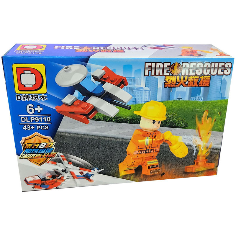 ساختنی مدل Fire Rescues کد 91104