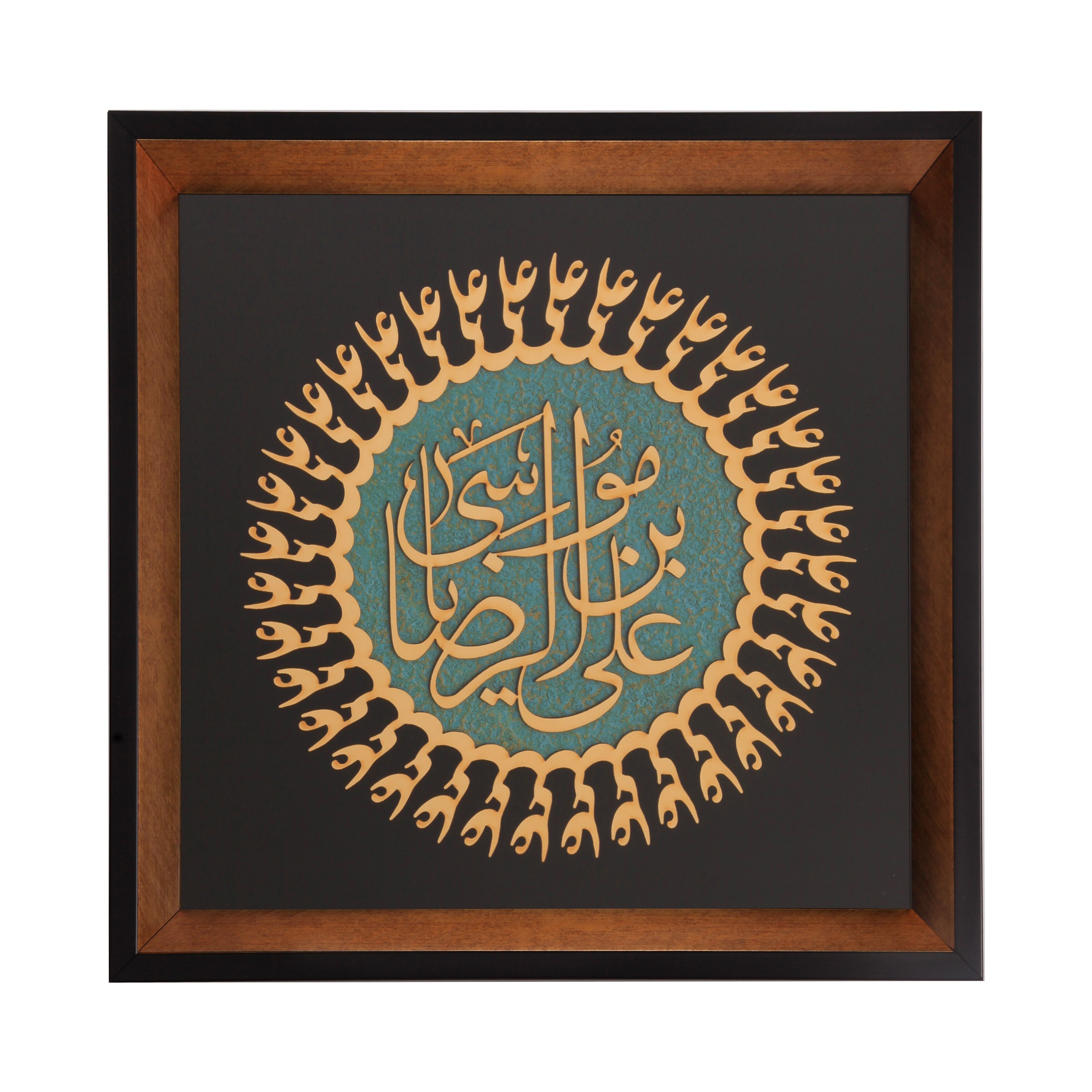 تابلو معرق کاری طرح مذهبی امام رضا علیه السلام کد 60001893