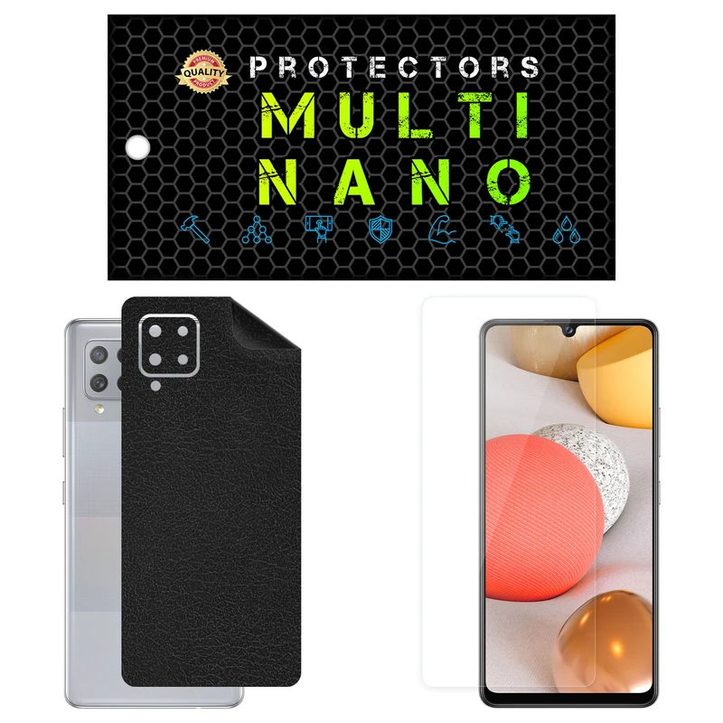 محافظ صفحه نمایش مولتی نانو مدل X-SFL مناسب برای گوشی موبایل سامسونگ Galaxy A42 5G به همراه برچسب پوششی