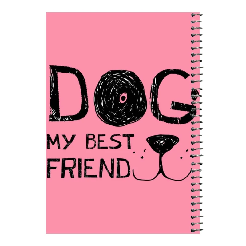 دفتر مشق 80 برگ اس جی مدل بهترین دوست    