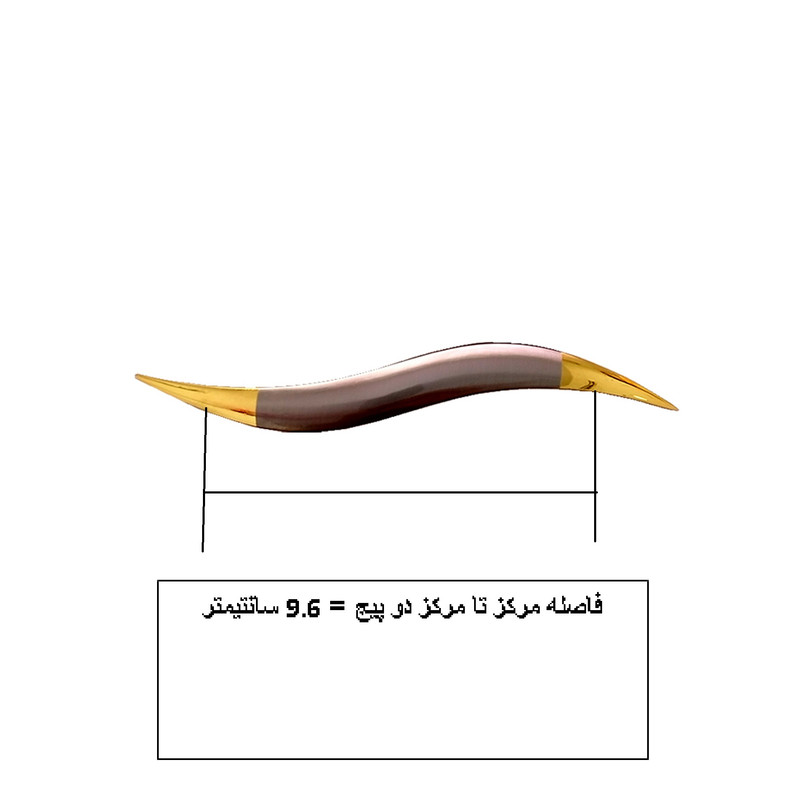 دستگیره کابینت و کمد مدل MAR96 بسته 5 عددی