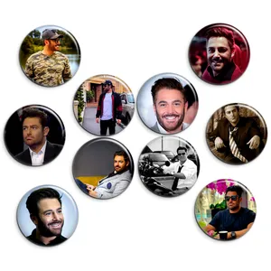 پیکسل پرمانه طرح محمد رضا گلزار کد pmg.7496 مجموعه 10 عددی