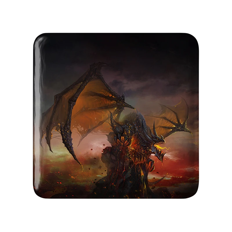 مگنت خندالو طرح بازی دنیای وارکرفت (World of Warcraft) مدل مربعی کد 31848
