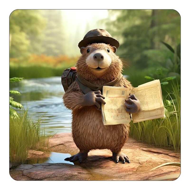 مگنت کاکتی طرح حیوانات کارتونی مدل mp27368