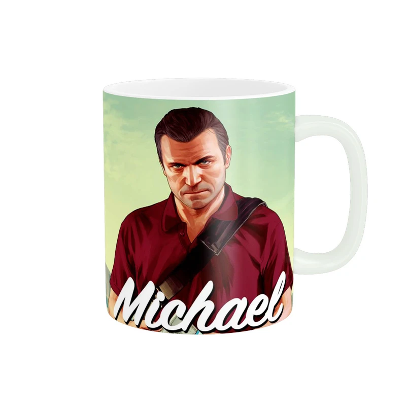 ماگ طرح بازی جی تی ای GTA V کد gtav-12