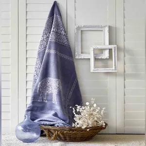 پتو کاراجاهوم مدل Festival indigo سایز 220x180 سانتی متر