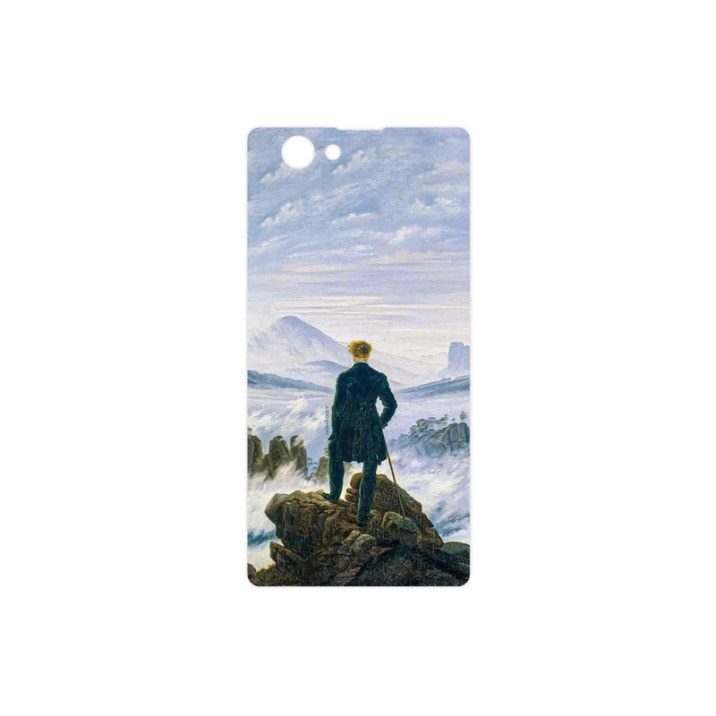 برچسب پوششی ماهوت مدل Wanderer above the Sea of Fog مناسب برای گوشی موبایل سونی Xperia Z1 Compact