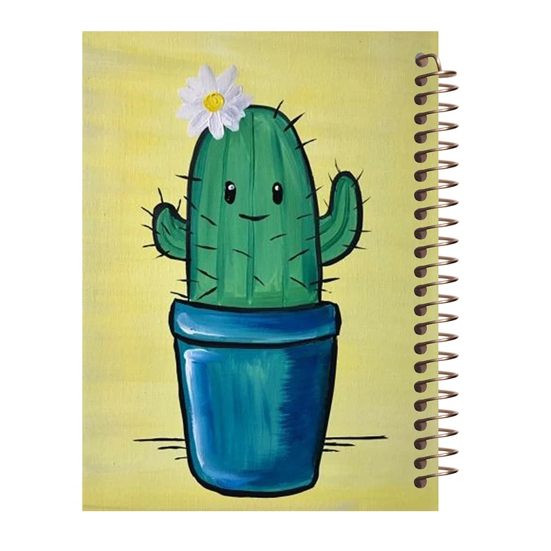 دفتر مشق 100 برگ مدل کاکتوس کد H167