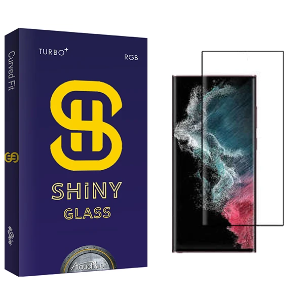 محافظ صفحه نمایش شیشه ای آتوچبو مدل Shiny مناسب برای گوشی موبایل سامسونگ Galaxy S22 Ultra 5G