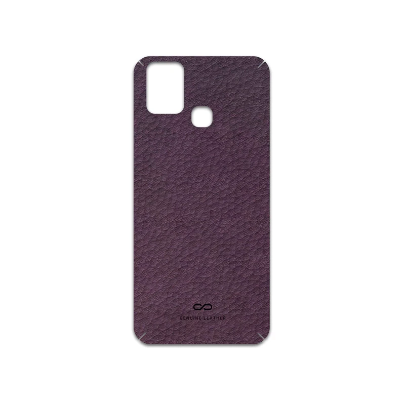برچسب پوششی ماهوت مدل Purple-Leather مناسب برای گوشی موبایل اینفینیکس Smart 6 X657B