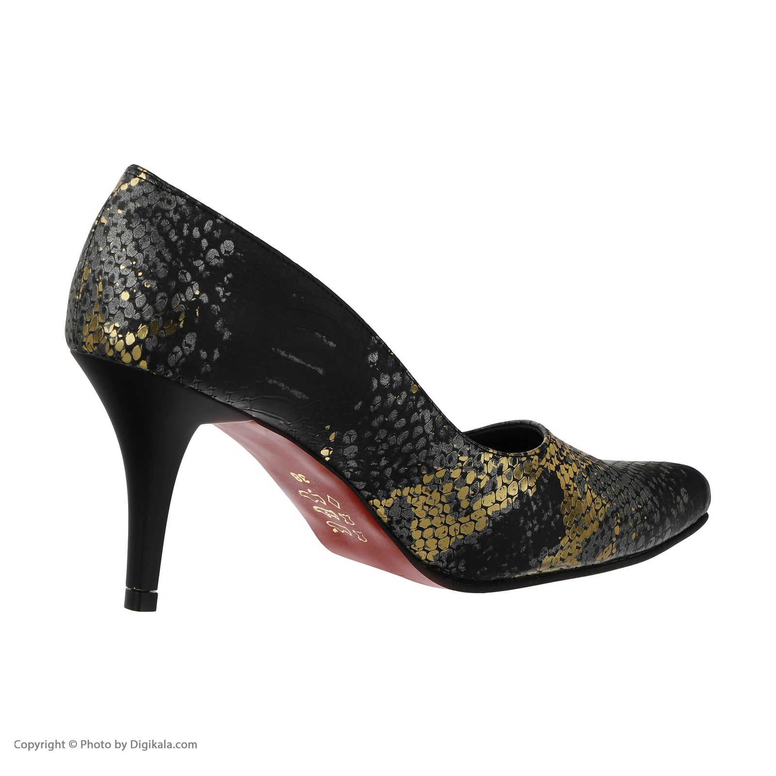 کفش زنانه پاریس هیلتون مدل پوست ماری کد psw20681 رنگ طلایی -  - 5