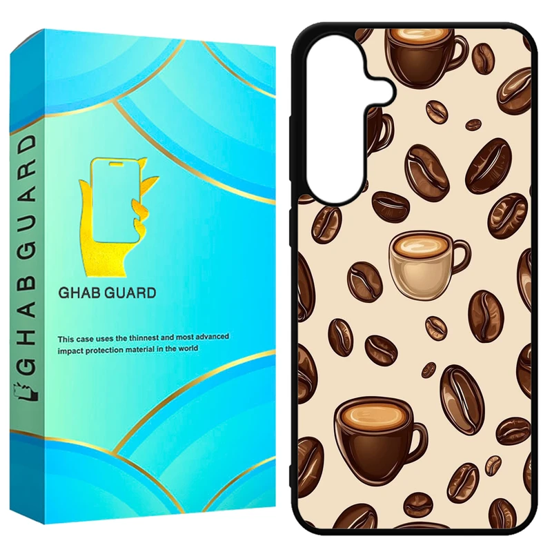 کاور قاب گارد طرح قهوه مدل GCHPS24 مناسب برای گوشی موبایل سامسونگ Galaxy S24