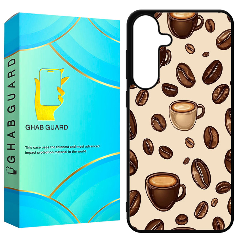 کاور قاب گارد طرح قهوه مدل GCHPS24 مناسب برای گوشی موبایل سامسونگ Galaxy S24