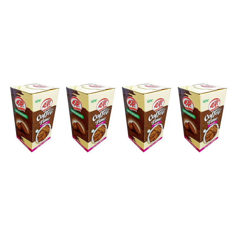 بیسکویت با پودر قهوه جمانه بسته 4 عددی