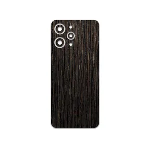 MAHOOT Dark-Gold-Stripes-Wood Cover Sticker for Xiaomi Redmi 12