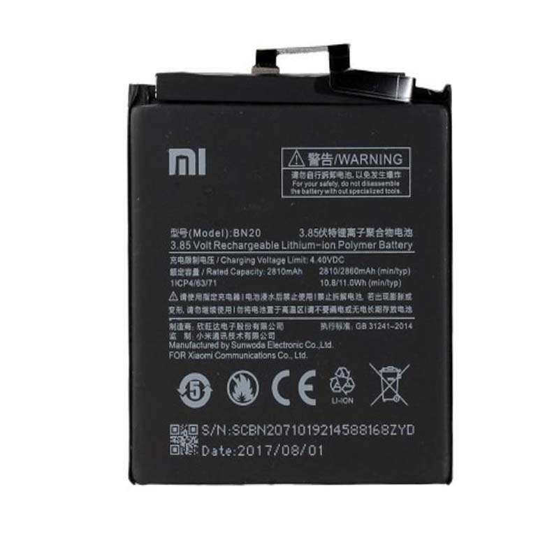 باتری موبایل مدل BN20 ظرفیت 2810 میلی آمپر ساعت مناسب برای گوشی موبایل شیائومی Mi 5c