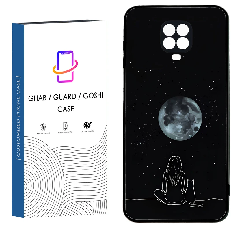 کاور قاب گارد گوشی طرح دخترانه کد 62 - TPU مناسب برای گوشی موبایل شیائومی Redmi Note 9s / Note 9 pro