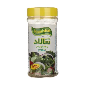 چاشنی سالاد همیشک غنی شده با امگا 3 مقدار 100 گرم