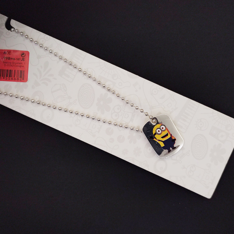 گردنبند دخترانه مدل مینیون کد 02 گردنبند دخترانه مدل مینیون کد 02