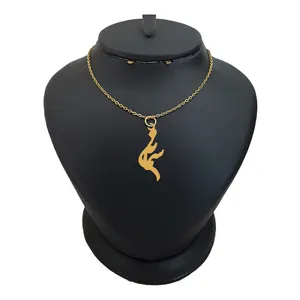 گردنبند نقره زنانه لیردا مدل اسم سمانه کد 0250 MHR