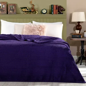 پتو مادام کوکو مدل Emile.Mor سایز 220x200 سانتی متر