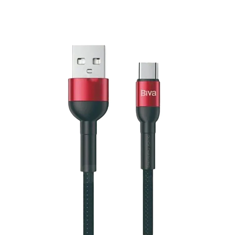 کابل تبدیل usb به usb-c بیوا مدل C-15T طول 1.2 متر