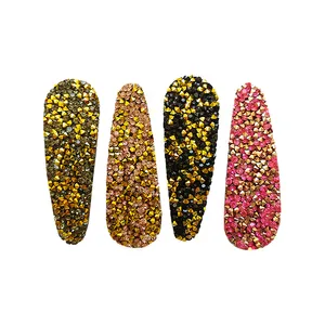 گیره مو دخترانه مدل الماس بسته چهار عددی