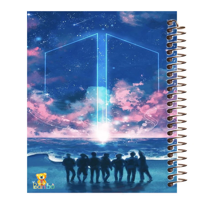 دفتر نقاشی 50 برگ بانیبو مدل  دریا کد  2378