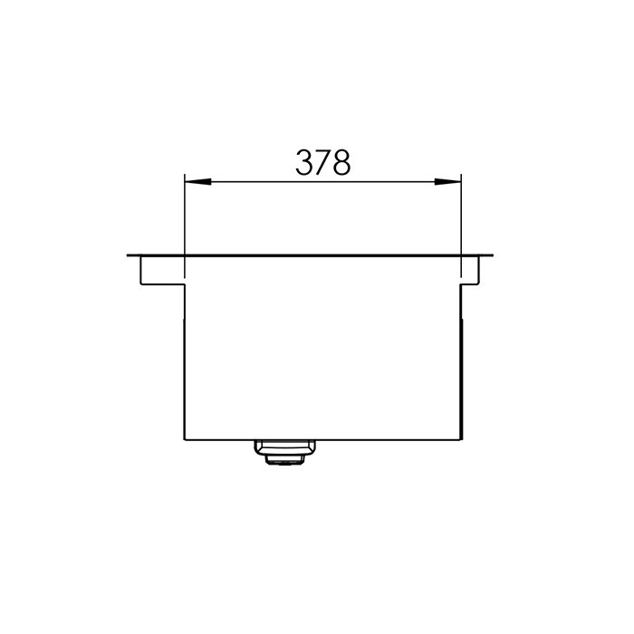 سینک ظرفشویی کن مدل 90-BCN302 توکار