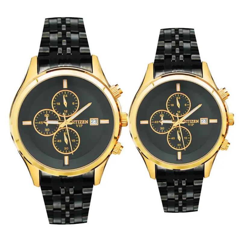 ست ساعت مچی عقربه ای زنانه و مردانه  مدل 5567