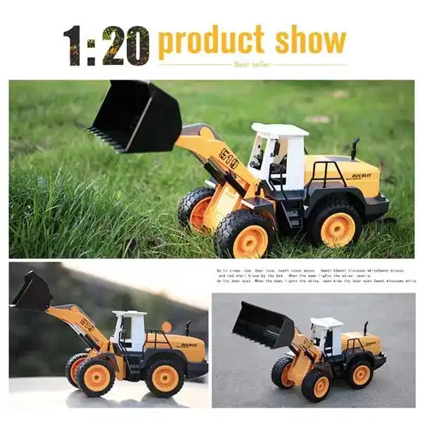 ماشین بازی کنترلی دبل ای مدل لودر طرح Heavy industry کد E519-003