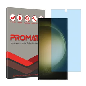 Promate Resistant model Matte anti-blue ray screen protector suitable for Samsung Galaxy S23 Ultra mobile phone