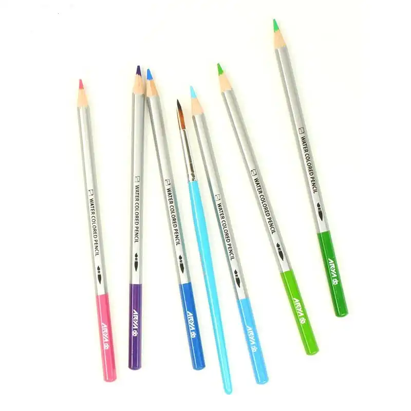 مداد رنگی آبرنگی 12 رنگ آریا کد 01