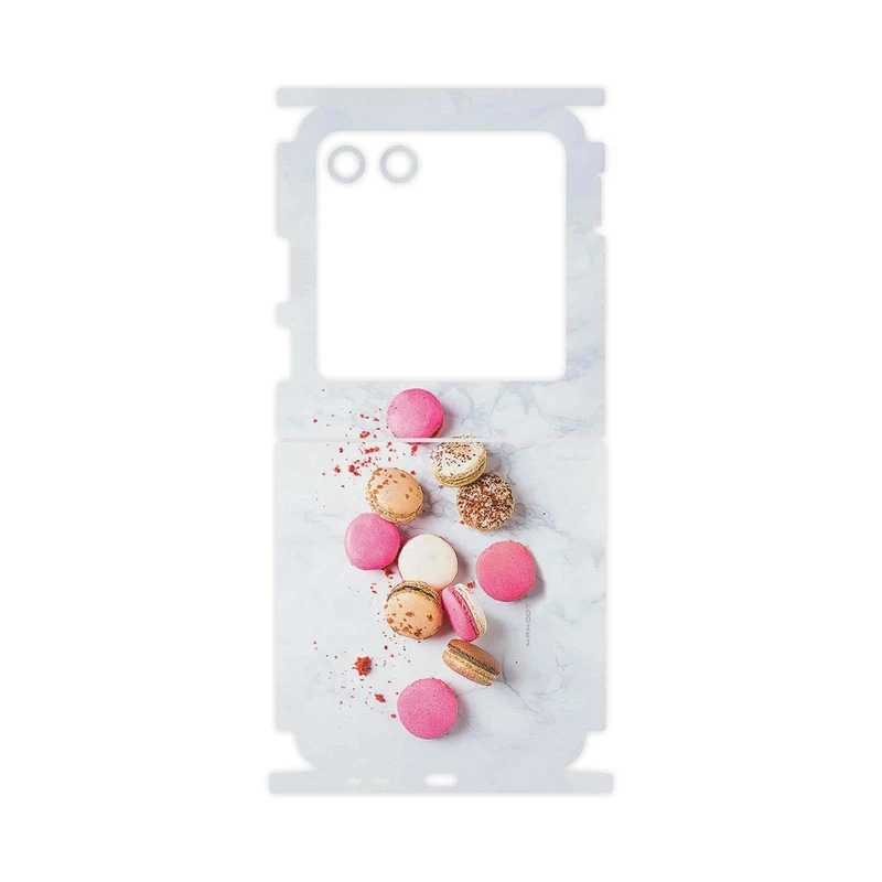 برچسب پوششی ماهوت مدل Macaron_cookie-FullSkin مناسب برای گوشی موبایل موتورولا Razr 40 Ultra
