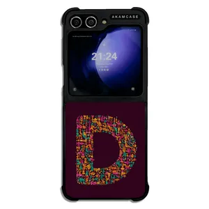 AKAM AMC-WSGZFLIP5-ALPHADOODLEBET-4 Cover For Samsung Galaxy Z Flip 5