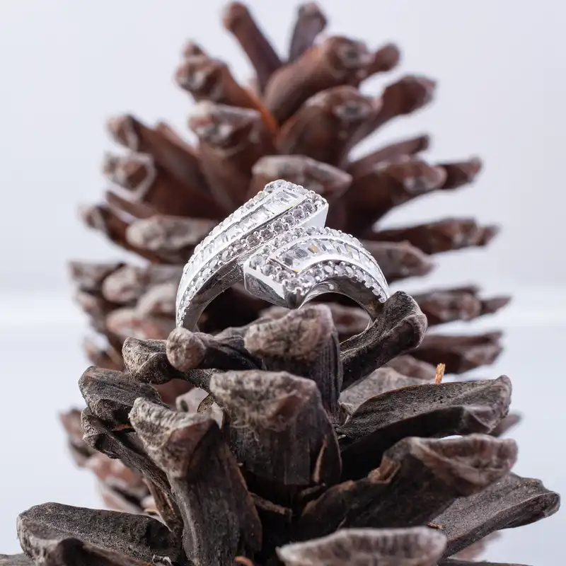 انگشتر نقره زنانه مدل AMT_R120