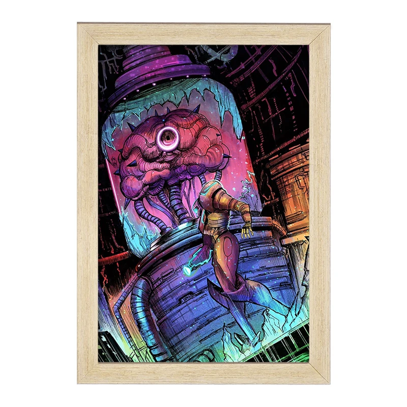 تابلو خندالو مدل بازی Metroid کد 35653