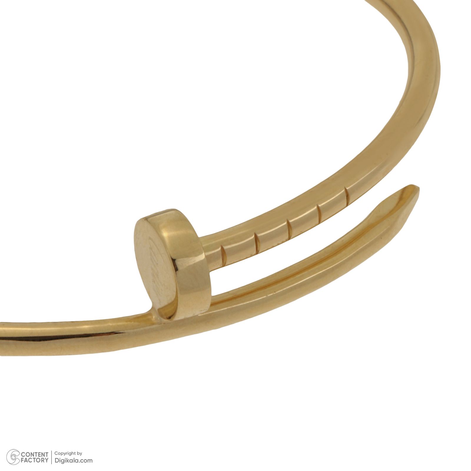 بنگل طلا 18 عیار زنانه میلاد گلد مدل BCMO01 - - 4