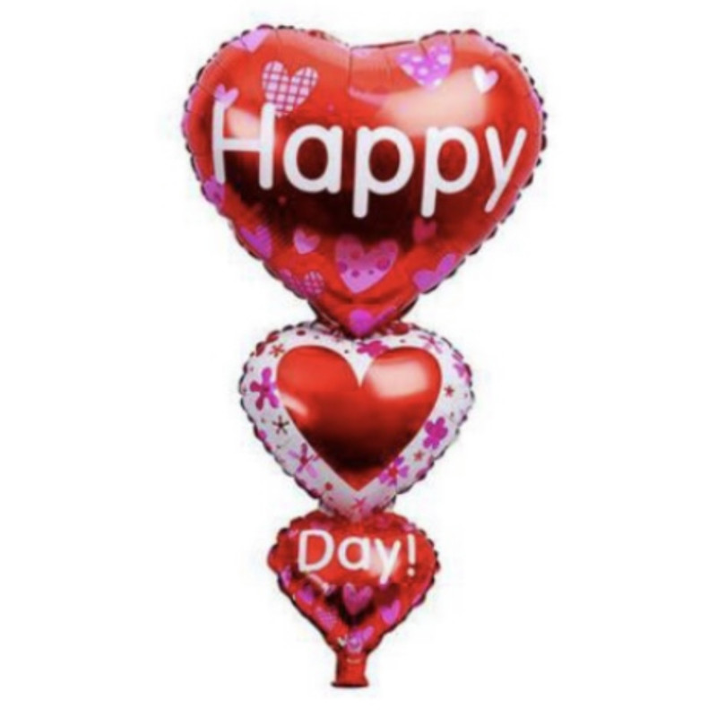بادکنک فویلی مدل Happy day کد00580
