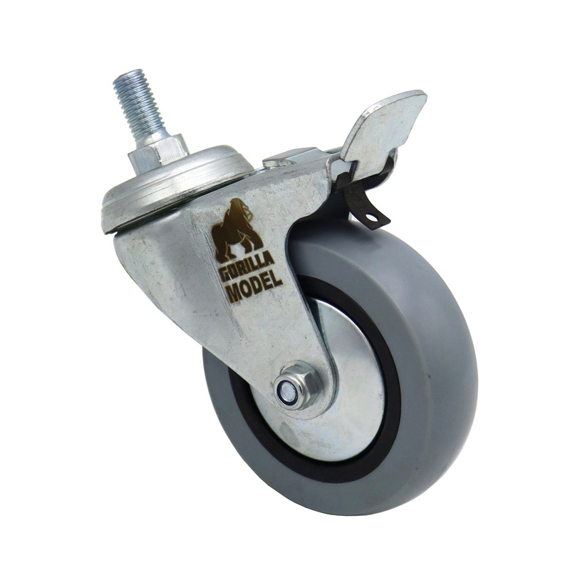 چرخ گردان ترمزدار مدل گوریلا کد YPT-PICHI-LASTICI-100MM چرخ گردان ترمزدار مدل گوریلا کد YPT-PICHI-LASTICI-100MM