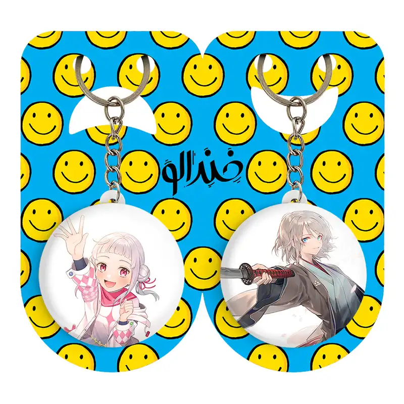 جاکلیدی خندالو مدل چیساتو انیمه مجیک مادوکا کد 1842718433 مجموعه 2 عددی