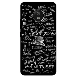 Megafone Social Media 1898 Cover For Motorola Moto G5S Plus
