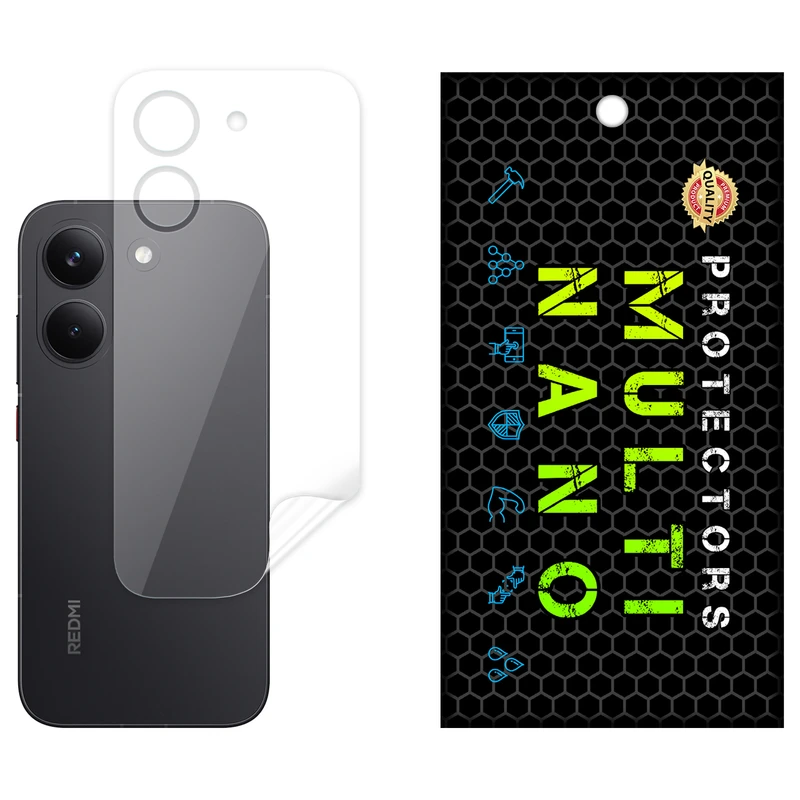 محافظ پشت شفاف نانو هیدروژل مولتی نانو مدل X-F1T مناسب برای گوشی موبایل شیائومی Redmi Turbo 5