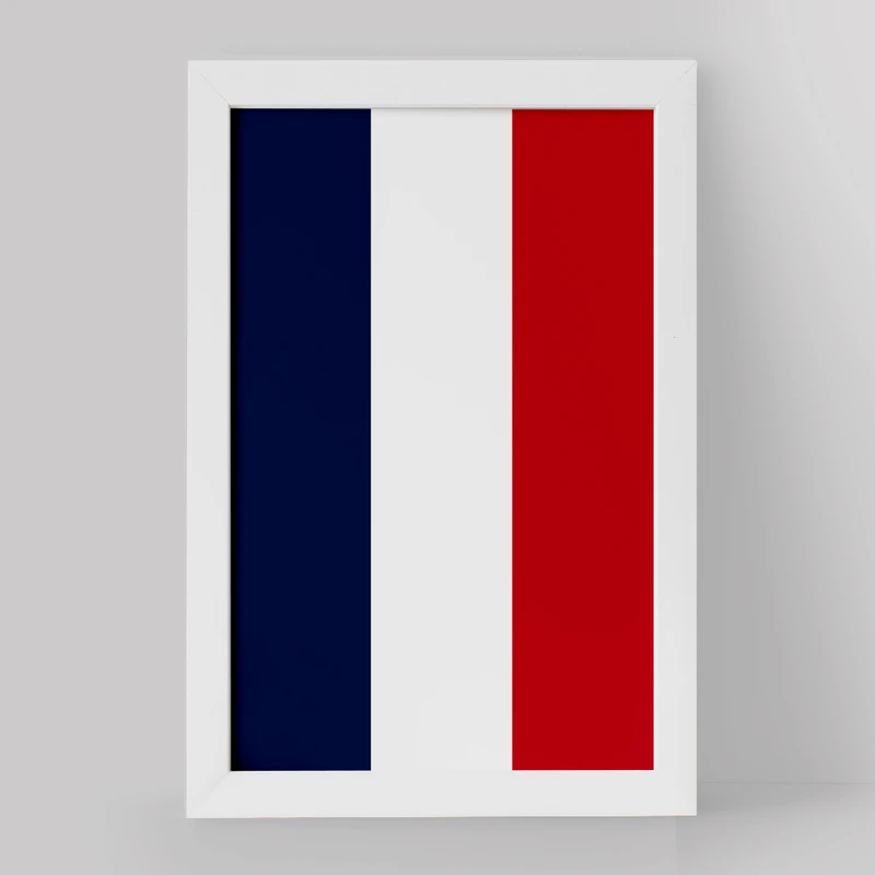 تابلو خندالو مدل پرچم فرانسه کد 20525