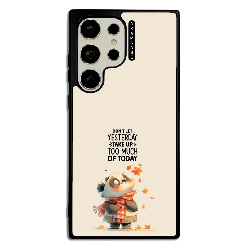 کاور آکام مدل AMC-WSGS23U-ANIMALS QOUTES-12 مناسب برای گوشی موبایل سامسونگ Galaxy S23 Ultra
