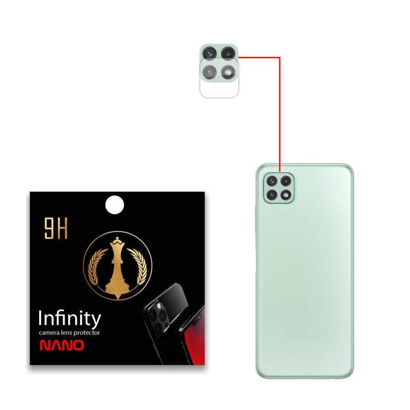 محافظ لنز دوربین اینفینیتی مدل Pro Max مناسب برای گوشی موبایل سامسونگ Galaxy A22 5G